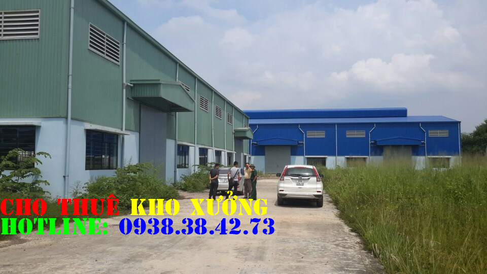 Cho thuê kho xưởng 1.200m2, 54 tr/tháng, huyện Bình Chánh gần cầu Đôi